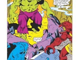 Incredible Hulk #257, pg. 13; pencils and inks, Sal Buscema; Gog, Wizard