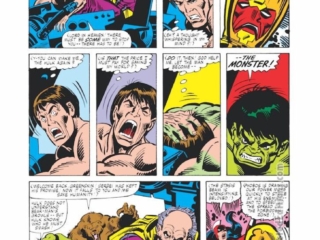Incredible Hulk #259, pg. 18; pencils, Sal Buscema; inks, Al Milgrom; Ursa Major, Sergei, Phobos