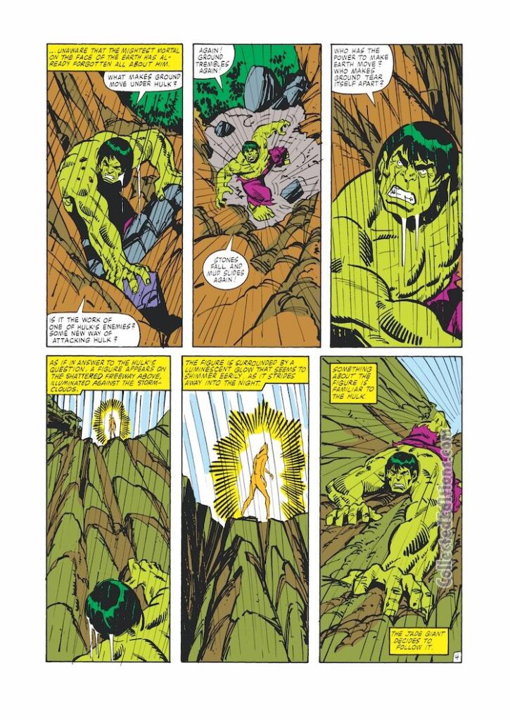 Incredible Hulk #263, pg. 4; pencils and inks, Sal Buscema