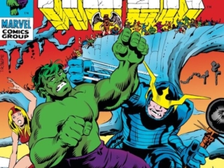 Incredible Hulk #126 cover; pencils and inks, Herb Trimpe; Doctor Strange team-up