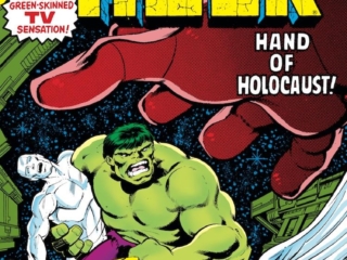 Incredible Hulk Annual #7 cover; pencils, John Byrne; inks, Bob Layton Incredible Hulk Annual #7 cover; pencils, John Byrne; inks, Bob Layton; Champions, Iceman, Angel