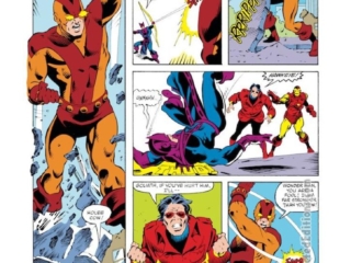 Iron Man Annual #7, pg. 31; pencils, Luke McDonnell; inks, Ian Akin, Brian Garvey; Power Man, Hawkeye, Wonder Man, Iron Man/Jim Rhodes