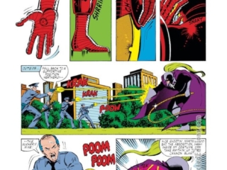Iron Man #146, pg. 19; layouts, John Romita Jr.; pencils and inks, Bob Layton; Blacklash, Whiplash, Mark Scarlotti