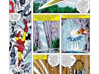 Iron Man #148, pg. 9; layouts, John Romita Jr.; pencils and inks, Bob Layton; Tony Stark
