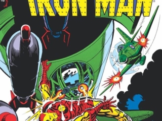 Iron Man #162 cover; pencils, Ed Hannigan; inks, Al Milgrom