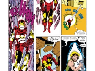 Iron Man #163, pg. 13; pencils, Luke McDonnell; inks, Steve Mitchell; Aloysius Timothy Lafferty, New Mexico, Chessmen