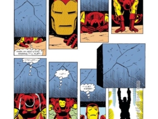 Iron Man #165, pg. 5; pencils, Luke McDonnell; inks, Steve Mitchell
