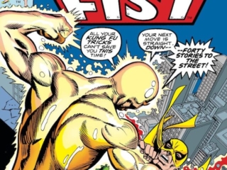 Iron Fist #4 cover; pencils, Gil Kane; inks, Frank Giacoia; Rampage of Radion, Kung Fu