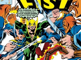 Iron Fist #9 cover; pencils and inks, Dave Cockrum; Chaka Tiger-Goons