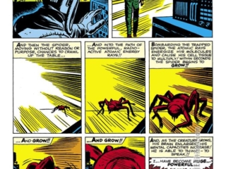 Journey Into Mystery #73; &ldquo;Where Will You Be, When&hellip;the Spider Strikes!&rdquo;, pg. 3; pencils, Jack Kirby; inks, Dick Ayers; Atlas Era, Marvel August 1961 Omnibus