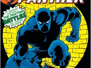 Jungle Action #23 cover; pencils, John Byrne; inks, Dan Adkins; Black Panther, best Black Panther covers