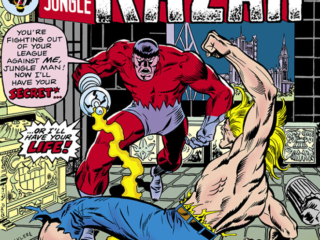Ka-Zar #14 cover; pencils, Rich Buckler; inks, Frank Giacoia; Lord of the Hidden Jungle; Klaw