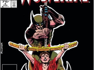 Kitty Pryde and Wolverine #4 cover; pencils and inks, Al Milgrom; Hand ninja