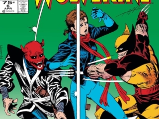 Kitty Pryde and Wolverine #6 cover; pencils and inks, Al Milgrom