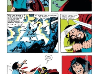 Kull the Conqueror (1983) #2, pg. 46; pencils, John Buscema; inks, Bill Sienkiewicz; King Kull, Robert E. Howard