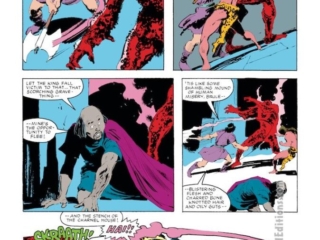 Kull the Conqueror (1983) #5, pg. 18; pencils, John Buscema; inks, Klaus Janson; King Kull, Robert E. Howard; Brule