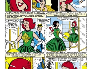 Life With Millie #13; &ldquo;The Eyes Have It!&rdquo;, pg. 3; pencils and inks, Stan Goldberg; Chili, Hanover Agency, Millie the Model, Fay Ireland, Kirkwell, Ontario, Canada