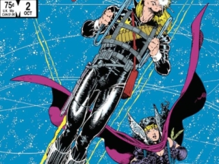 Longshot #2 cover; pencils and inks, Arthur Adams; Ricochet Rita