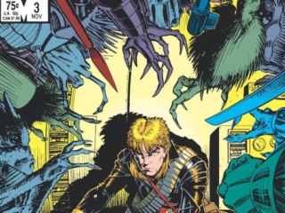 Longshot #3 cover; pencils and inks, Arthur Adams