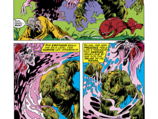 Man-Thing (1974) #10, pg. 13; pencils, Mike Ploog; inks, Frank Chiaramonte; Ezekial Tork