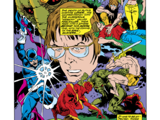 Man-Thing (1974) #11, pg. 3; pencils, Mike Ploog; inks, Frank Chiaramonte; Foolkiller, Richard Rory, Ruth Hart