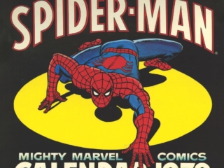 Marvel Calendar 1978 cover; pencils and inks, John Romita Sr.; Mighty Marvel Comics