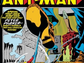 Marvel Feature #4 cover; pencils and inks, Herb Trimpe; Astonishing Ant-Man/Hank Pym