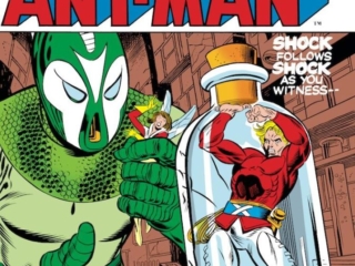 Marvel Feature #7 cover; pencils, Gil Kane; inks, Joe Sinnott; Astonishing Ant-Man/Para-Man/Hank Pym/Wasp