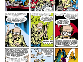 Marvel Fanfare #1. &ldquo;Editori-Al&rdquo;; pencils and inks, Al Milgrom; Jim Shooter, Marvel Bullpen