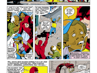 Marvel Fanfare #7. Daredevil in &ldquo;Bless the Beasts &amp; Children&hellip;&rdquo;, pg. 3; pencils and inks, George Freeman; Skipper