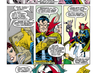 Marvel Fanfare #8. Doctor Strange in &ldquo;The Light That Never Was!&rdquo;, pg. 7; pencils, Carmine Infantino; inks, P. Craig Russell; Clea, Meredith Snead, Wong