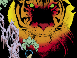 Marvel Fanfare #8. Back cover pencils and inks, P. Craig Russell. Mowgli, Shere Khan
