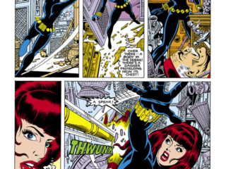 Marvel Fanfare #11. Black Widow in &ldquo;Back in the U.S.S.R.&rdquo;, pg. 15; pencils, George P&eacute;rez; inks, Jack Abel