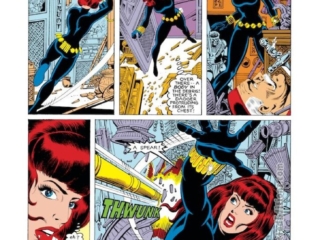 Marvel Fanfare #11, pg. 15; pencils, George P&eacute;rez; inks, Jack Abel; Black Widow