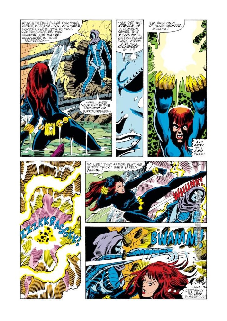 Marvel Fanfare #12, pg. 11; pencils, George Pérez; inks, Al Milgrom; Iron Maiden