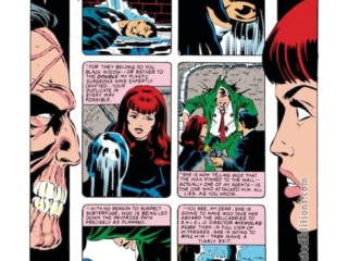 Marvel Fanfare #13, pg. 5; pencils, George P&eacute;rez; inks, John Beatty; Jimmy Woo, Damon Dran