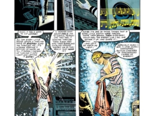 Marvel Graphic Novel #12 &ndash;&nbsp;Dazzler: The Movie, pg. 11; pencils, Frank Springer; inks, Vince Colletta