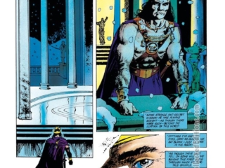 Kull: The Vale of Shadow OGN, pg. 48; pencils and inks, Tony DeZuniga; King Kull, Robert E. Howard; Marvel Graphic Novel