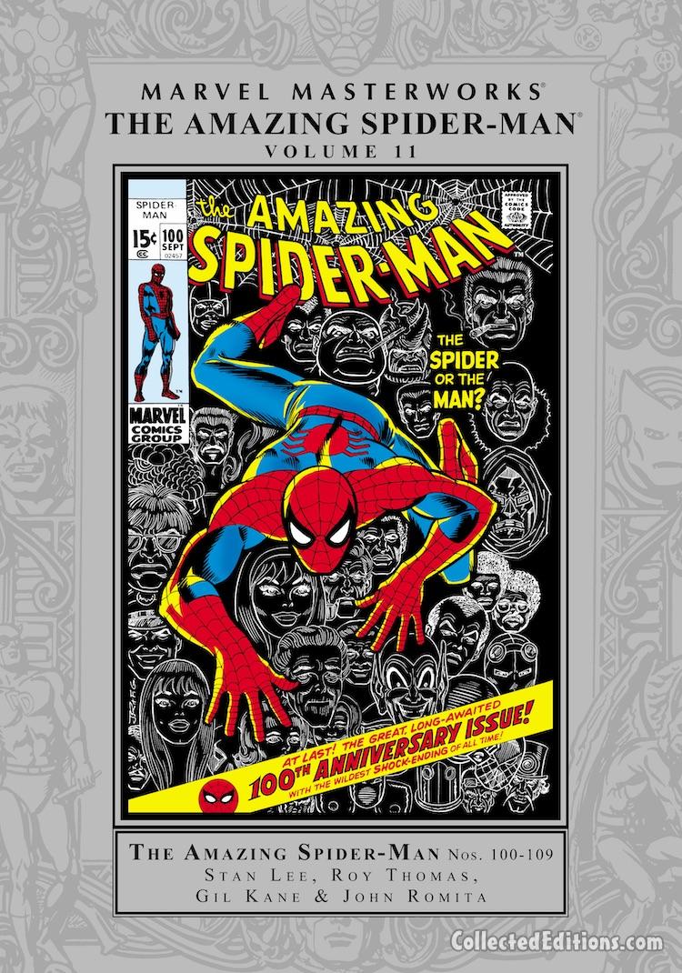 Marvel Masterworks: Amazing Spider-Man Vol. 11 HC – Regular Edition dustjacket cover