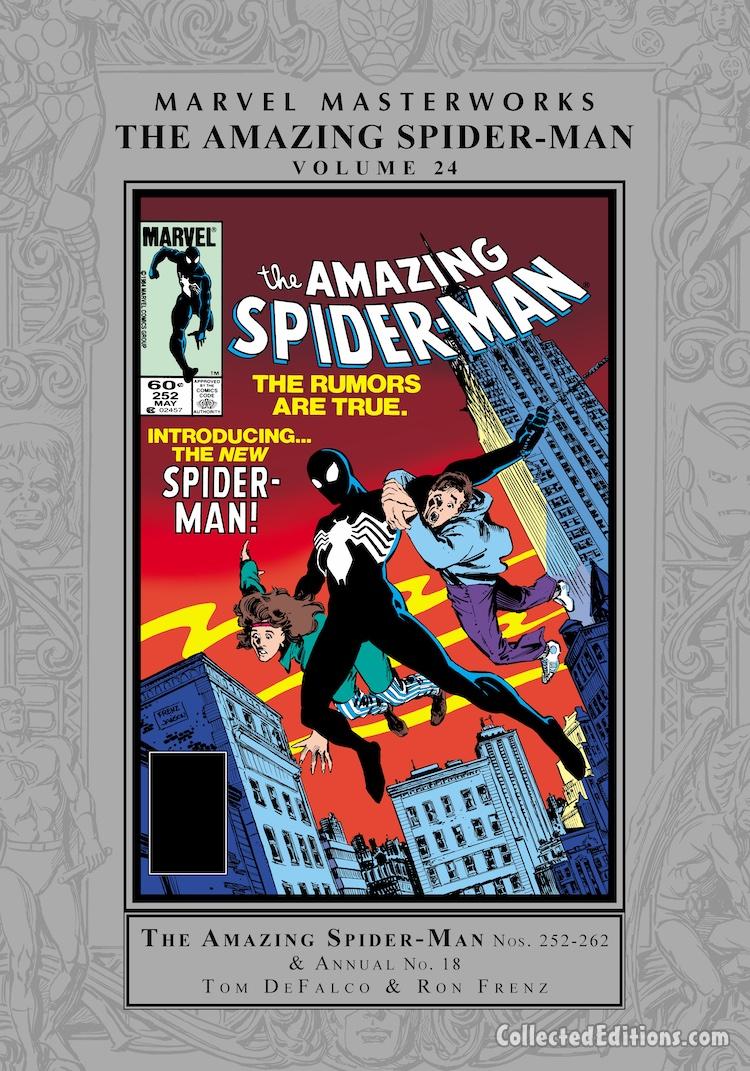 Marvel Masterworks: Amazing Spider-Man Vol. 24 HC – Regular Edition hardcover dustjacket
