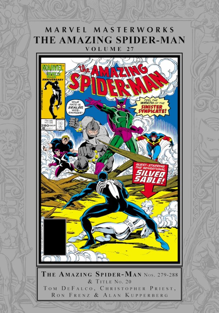 Marvel Masterworks: Amazing Spider-Man Vol. 27 HC – Regular Edition dust jacket cover
