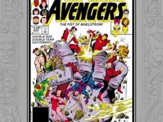 Marvel Masterworks: Avengers Vol. 24 HC &ndash;&nbsp;Regular Edition dust jacket cover