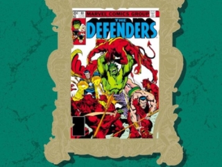 Marvel Masterworks Vol. 321: Defenders HC &ndash;&nbsp;Variant Edition dustjacket cover