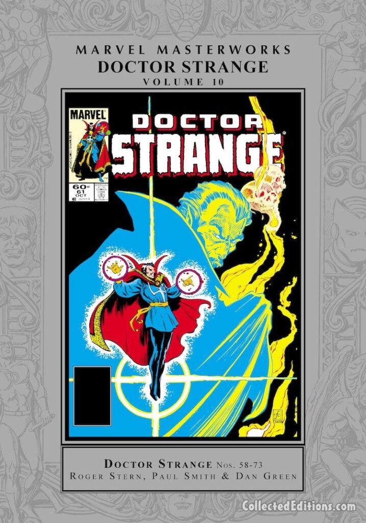 Marvel Masterworks: Doctor Strange Vol. 10 HC – Regular Edition dustjacket cover