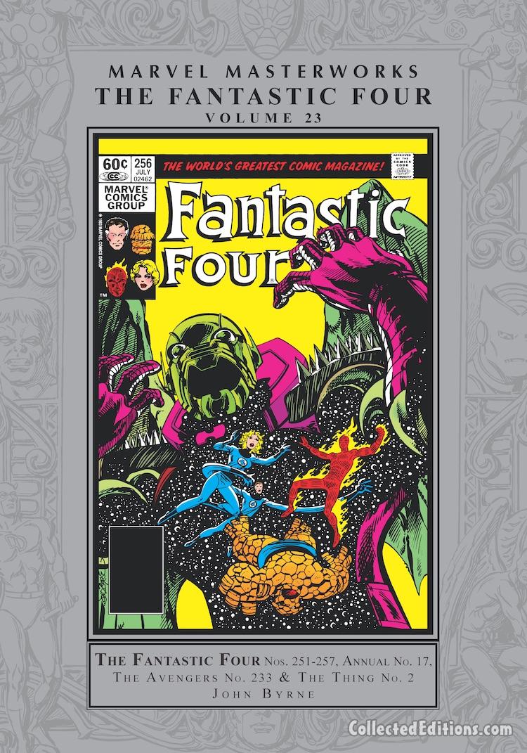 Marvel Masterworks: Fantastic Four Vol. 23 HC – Regular Edition dustjacket cover