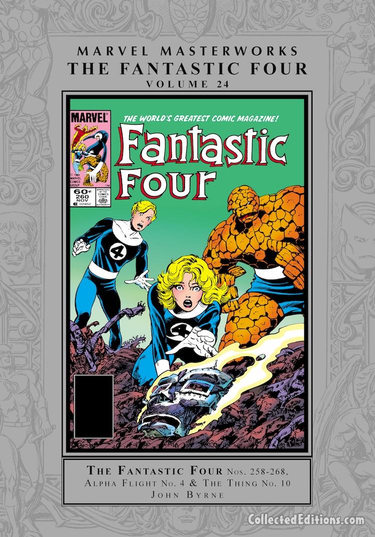 Marvel Masterworks: Fantastic Four Vol. 24 HC – Regular Edition dustjacket cover