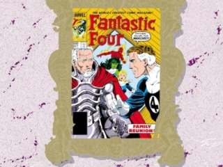 Marvel Masterworks Vol. 347: Fantastic Four HC – Variant Edition Marvel Masterworks Vol. 347: Fantastic Four HC – Variant Edition dust jacket cover