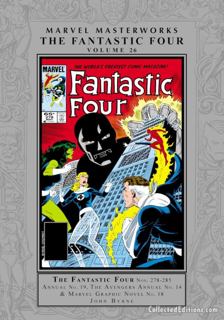Marvel Masterworks: Fantastic Four Vol. 26 HC – Regular Edition dust jacket cover