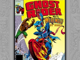 Marvel Masterworks: Ghost Rider Vol. 5 HC &ndash;&nbsp;Regular Edition dust jacket cover