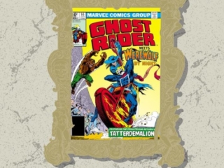 Marvel Masterworks Vol. 345: Ghost Rider HC &ndash;&nbsp;Variant Edition dust jacket cover